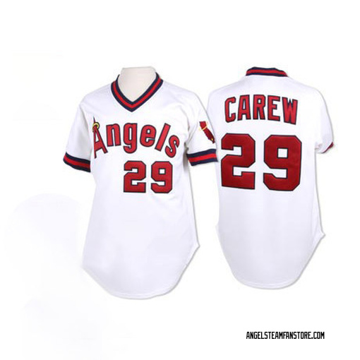 California Anaheim Angels Rod Carew Throwback T Shirt