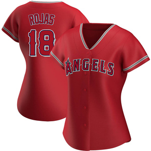 Baseball Los Angeles Angels #18 Jose Rojas Cream Stitched 2022 City Connect  Jersey Men Youth Women